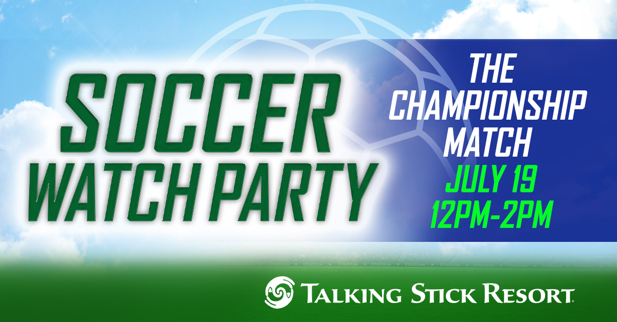 Watch the soccer viewing party at talking stick resort